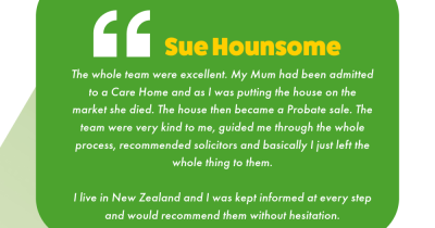Testimonial from Sue Hounsome
