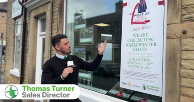 Pendle Hill Properties collect winter coats for charity in Longridge