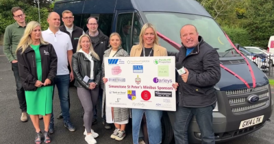 Minibus fest at Simonstone St Peter's C of E Primary School