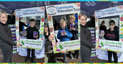 Pendle Hill Properties spread Easter joy with giveaway of hundreds of eggs at Preston North End