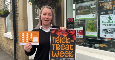 Halloween fun in Longridge with Pendle Hill Properties Trick or Treat Week