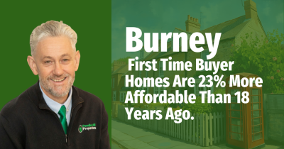 Burnley First-Time Buyer Homes Are Now 28% More Affordable Than 18 Years Ago