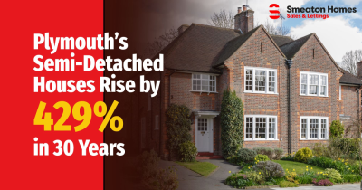 Plymouth's Semi-Detached Houses Rise by 429% in 30 Years