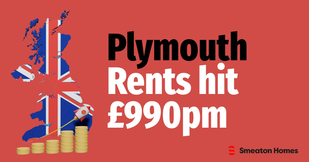 Plymouth Rents Hit £990 Per Month