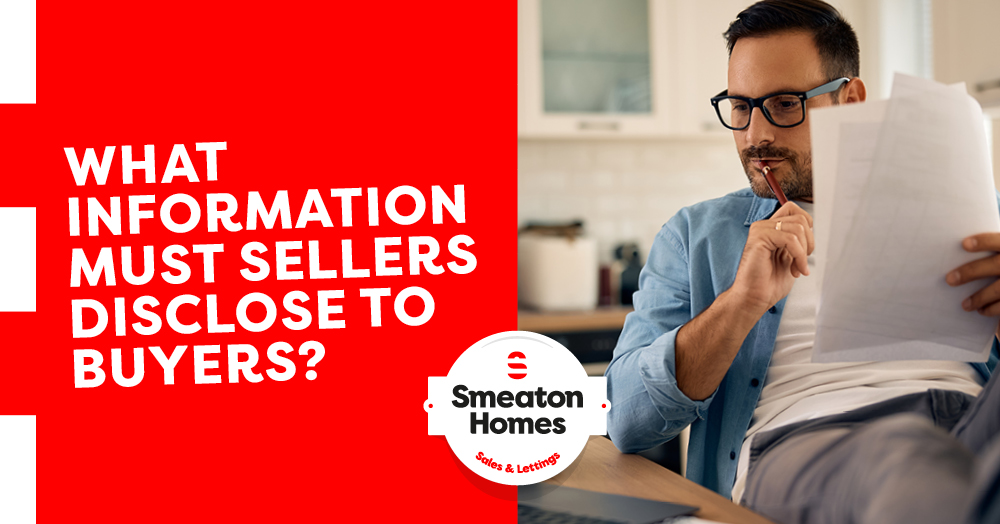 What information must  sellers disclose to buyers?