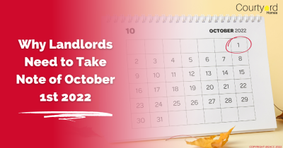 Why Landlords in Cheshire Need to Take Note of October 1st 2022