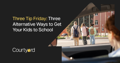 Three Alternative Ways to Get Your Kids to School