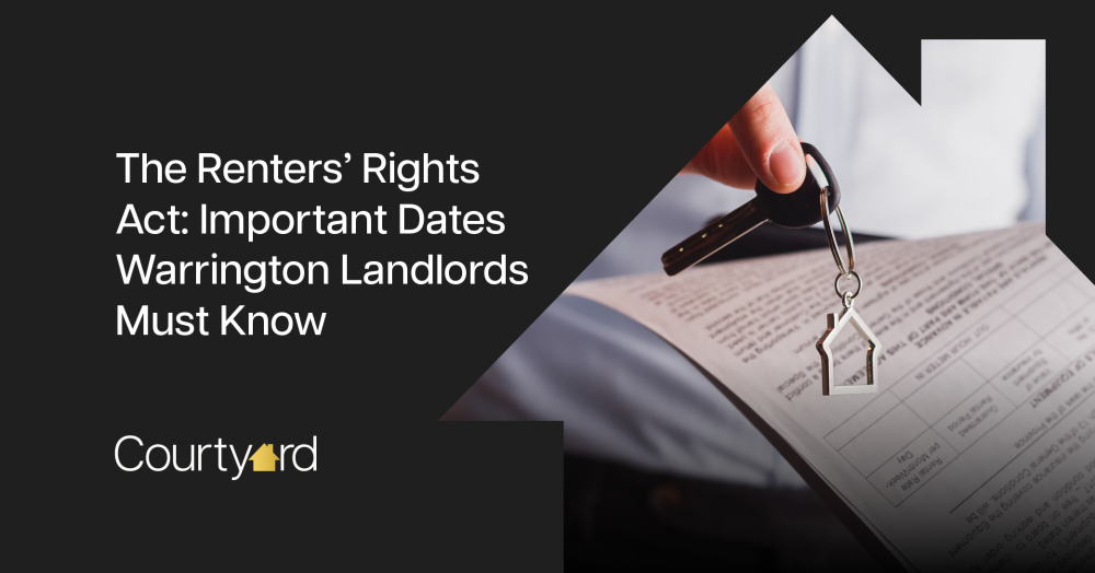 The Renters’ Rights Act: Important Dates Warrington Landlords Must Know