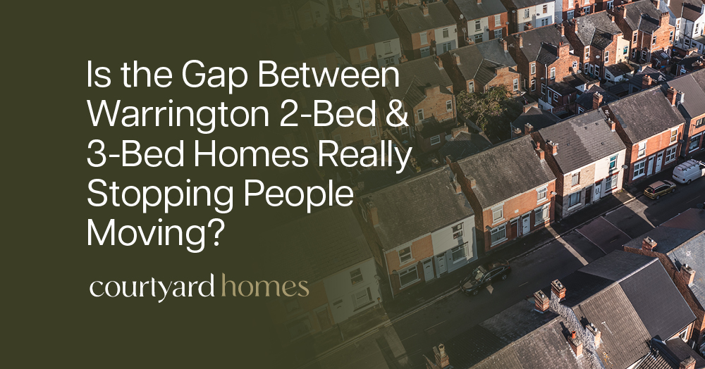 Is the Gap Between Warrington 2-Bed & 3-Bed Homes Really Stopping People Moving?