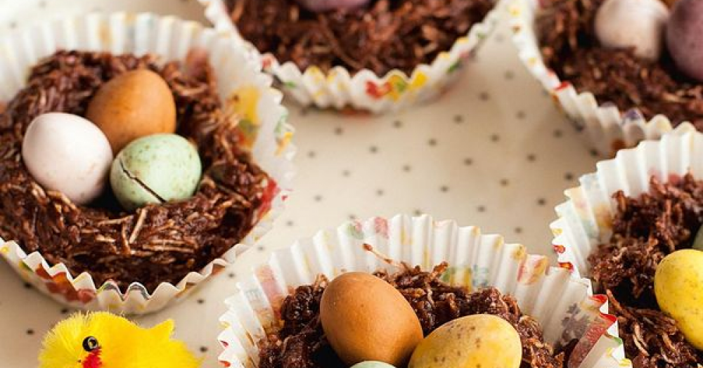 Easter nests recipe - perfect for kids!