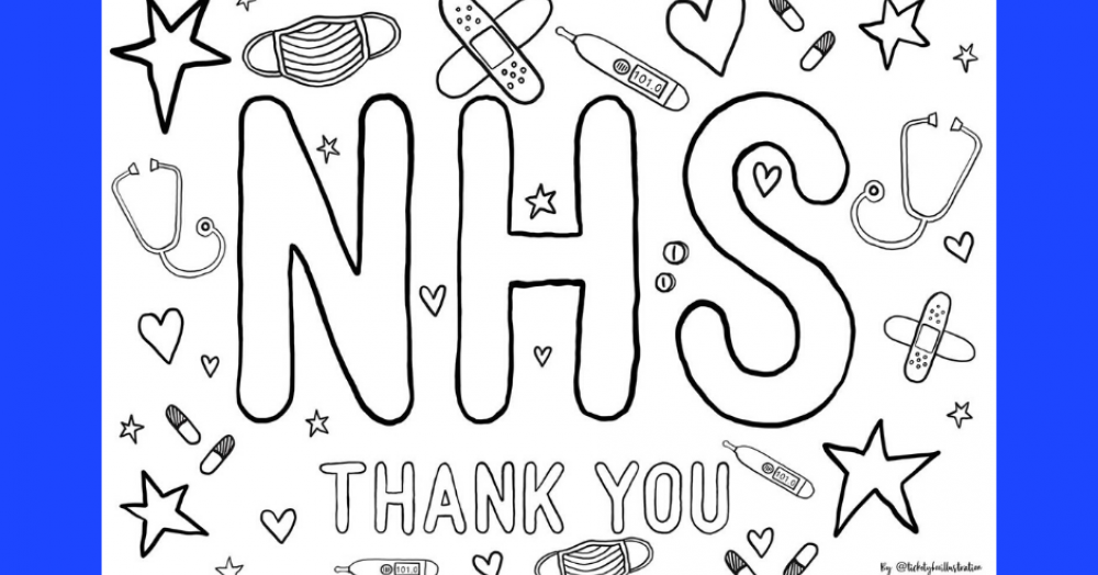 Enter our kid’s competition and win a prize while supporting the NHS!