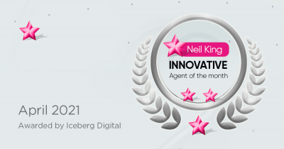 Neil King wins 'most innovative agent’ award!