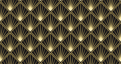 Discover the beautiful symmetry and opulent interiors of properties from the Art Deco period