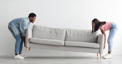 Rearrange your furniture as a simple way to give your home a new lease of life