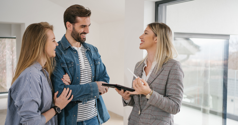 What is the role of an estate agent when buying a home?