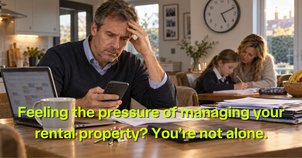 Feeling the pressure of managing your rental property? You’re not alone.