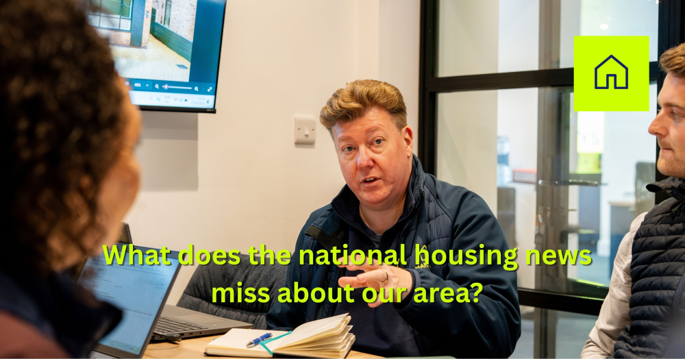 What does the national housing news miss about our area?