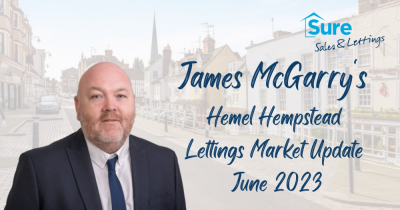 James McGarry's Hemel Hempstead Lettings Market Update June 2023
