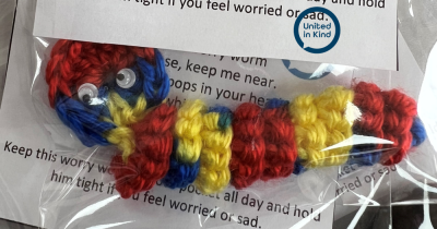 Ease those back to School worries with a worry worm!