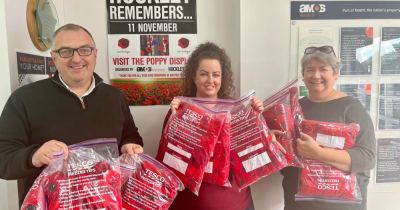 A big donation of poppies from Ella & Ali