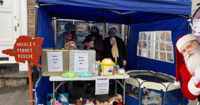 66 days to Christmas, book your charity stall at Amos in Hockley