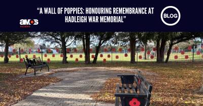 A Wall of Poppies: Honouring Remembrance at Hadleigh War Memorial