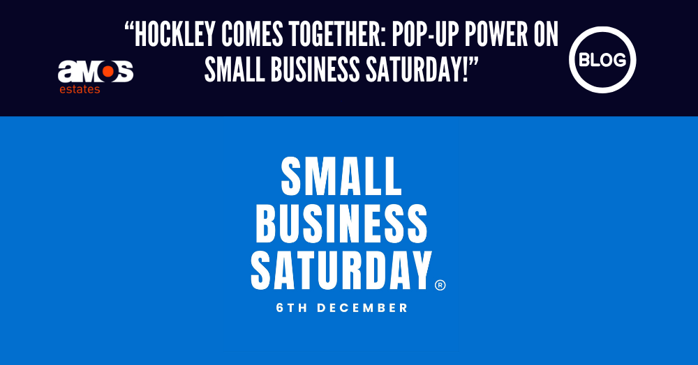 Hockley Comes Together: Pop-Up Power on Small Business Saturday!