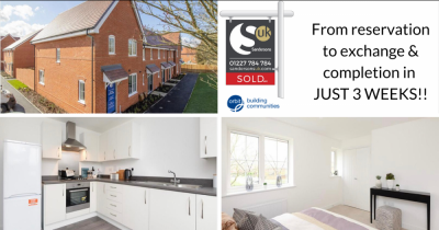 Proof it can be done: from offer to completion in just 3 weeks!