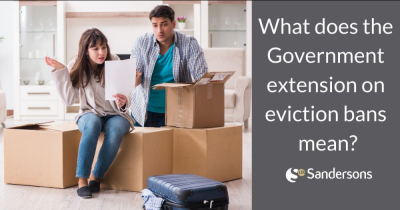 What does the extension on the eviction ban mean for me?