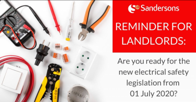 Landlords : Are you ready for the new electrical safety legislation?