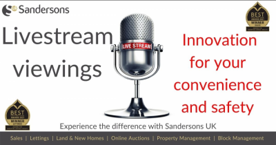 Livestream viewings - Innovation  from us for your convenience & safety