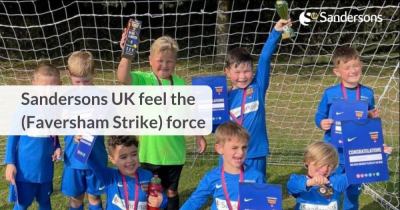 Sandersons UK feel the (Faversham Strike) force