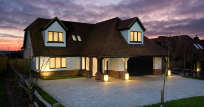 Building five executive homes in Challock, Kent. Sold by Sandersons UK