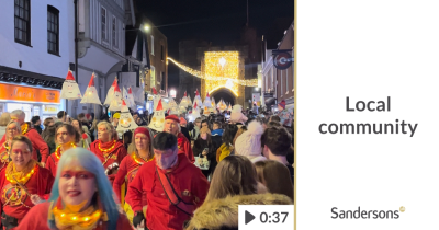 Christmas has arrived in Canterbury!