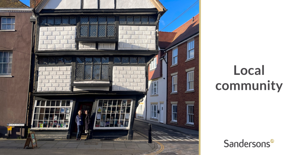 The Sandersons UK Christmas charity donation goes to...