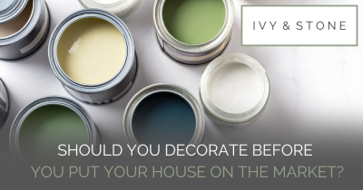 Should you decorate BEFORE you put your house on the market? 🏡