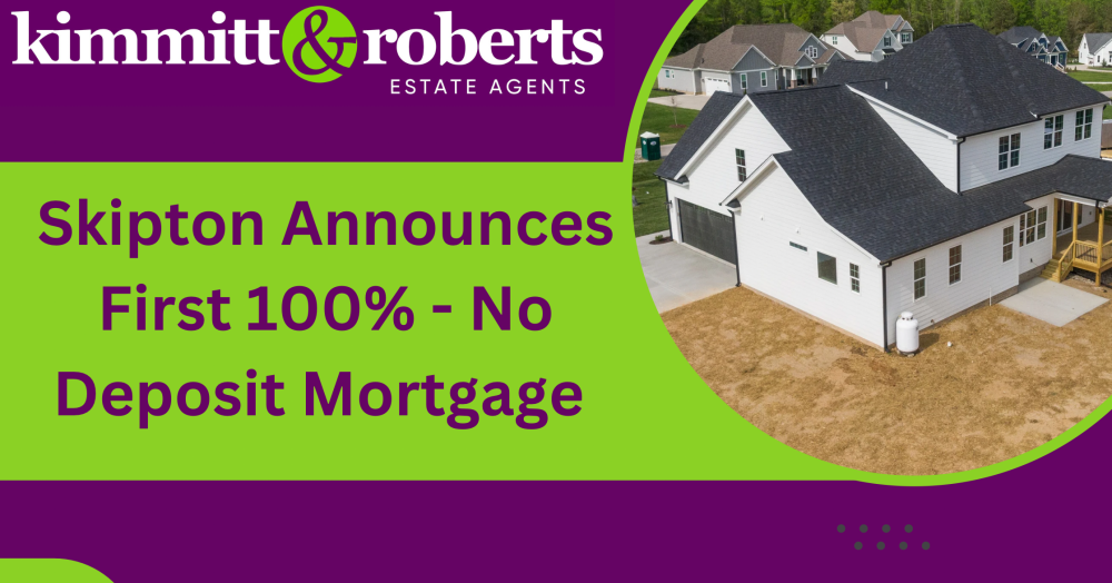 Skipton Launches First 100% No Deposit Mortgage Product Since 2008
