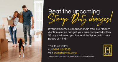Got an empty property? Get it sold before the Stamp Duty changes!