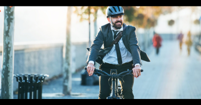 Best places in the UK to walk and cycle to work