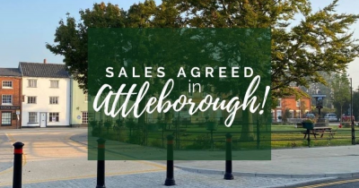 Two more properties sale agreed in Attleborough!! Click to see what your home could be worth!
