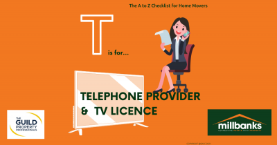Our A to Z Change of address checklist for home movers today moves onto the letter T