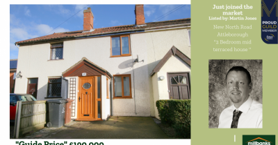 An updated mid terrace cottage located within a short walk of the town centre & nearby train station