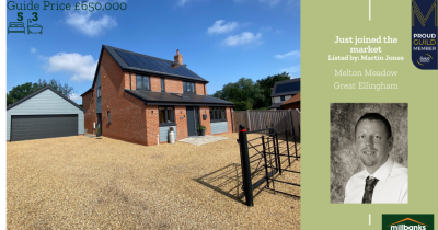 An individual modern detached executive family home, built approximately 3 years ago on an exclusive