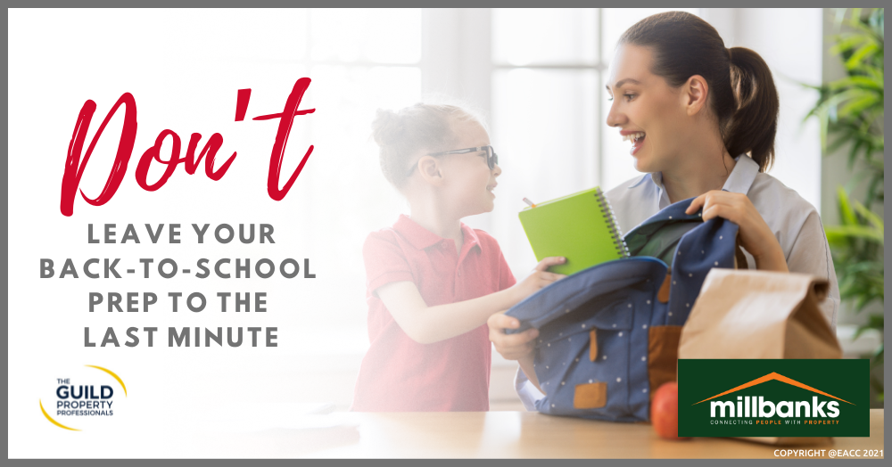 Don’t Leave Your Back-to-School Prep to the Last Minute