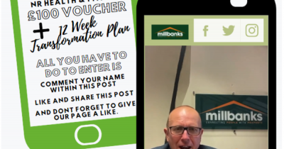 👀👀👀 CHECK OUT - Millbanks have joined up with NR Health & Fitness for the next Prize Draw!👀👀👀