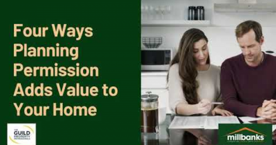 A 53 Second Video explaining 4 Ways Planning Permission Adds Value to Your Home