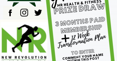 ARE YOU INTERESTED IN WINNING THREE MONTHS PAID MEMBERSHIP FOR YOUR LOCAL NR  HEALTH & FITNESS GYM?