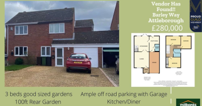 New on! Exclusive to you, Heads up! on this fantastic 3 bed  semi- detached property!