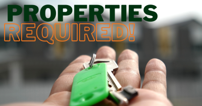 📣📣📣PROPERTIES WANTED!📣📣📣