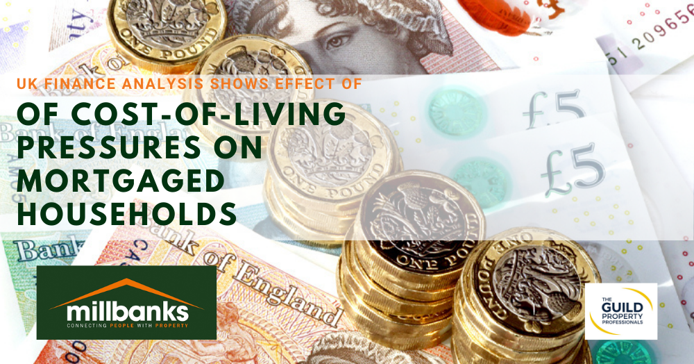 UK Finance analysis shows effect of cost-of-living pressures on mortgaged households